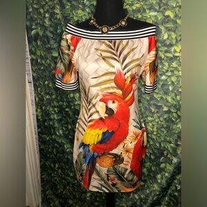 CBR Tropical Vacation Vibes Mini Dress Size XL